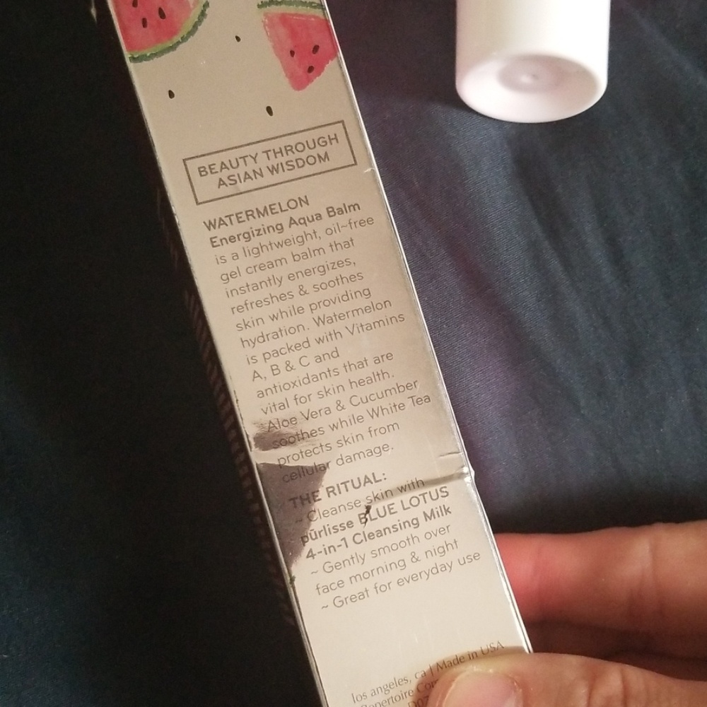 Purlisse Watermelon Energizing Aqua Balm - Picture 4 of 5